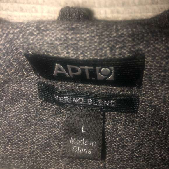 Gray men’s sweater - Picture 2 of 4